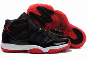 Jordan 11 Bred Black/Red